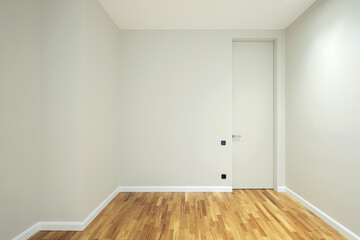 Empty new room in the interior of the apartment
