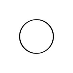Black Circle Png. Black Circle Border Frame.
