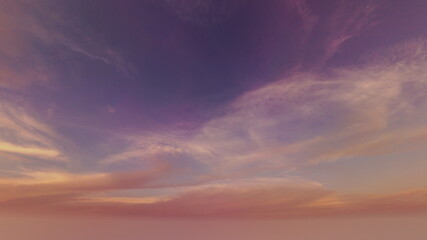 水平線　3DCGレンダリング