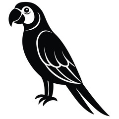 macaw vector icon