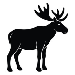 moose vector icon