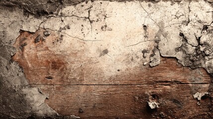 Obraz premium Grunge Distressed Overlay Texture on Transparent Background with Vintage Dust and Film Grain