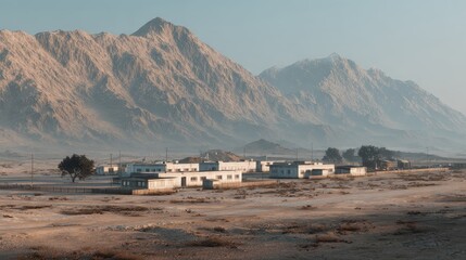 Exploring a desert military base  its strategic importance and key operations in arid terrain