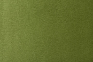 Texture of genuine leather, artificial leatherette green background