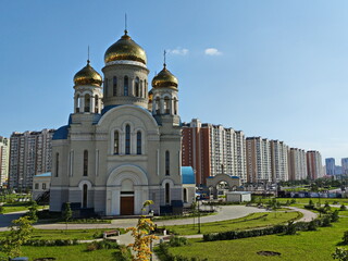The Intercession Church on the outskirts of Moscow