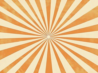 Obraz premium Warm Orange and Brown Sunburst Background 
