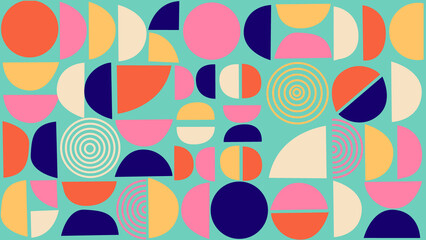 Modern colorful art background