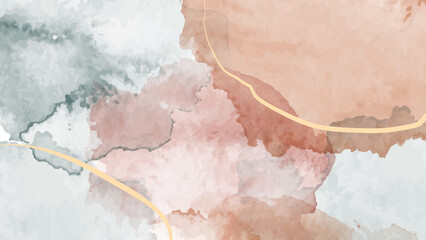 Elegant watercolor blend background