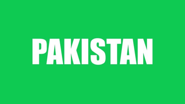 Pakistan Independence Day 14 August Animation Loop Video