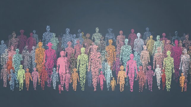 Utilizing Image for Exploring Demographic Shifts and Evolving Populations