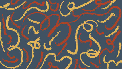 Navy scribble swirl background