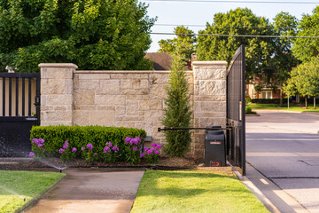 Fototapeta premium Lawn and Garden