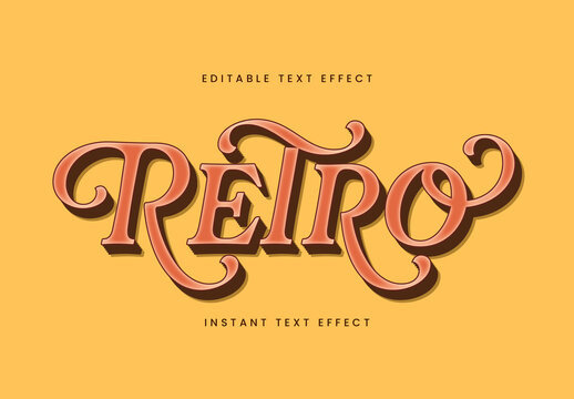 Olive Retro Tall Font Elegant Vintage Text Effect