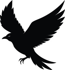 Obraz premium vector illustration of a bird