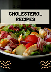 Delicious and healthy cholesterol recipes for a heart friendly diet featuring fresh ingredients and...