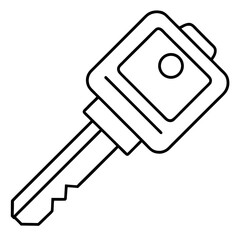 key vector icon
