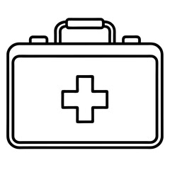 first aid kit icon