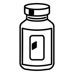 bottle of medicine