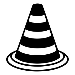 traffic cone icon