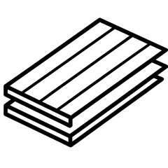 plywood sheet icon