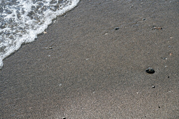 sea waves on the beach