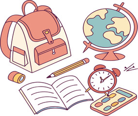 school stationery set