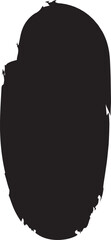 Grunge Brush Stroke Silhouette