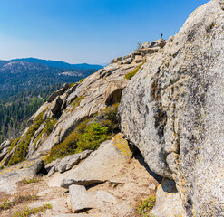 View of The Sierra Nevada Mountains From Buena Vista Peak, Kings Canyon National Park, California, USA