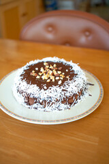 手作りチョコレートケーキ