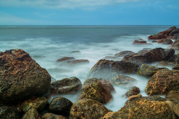 Sitting on the Beach