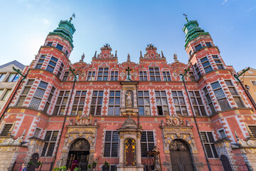 Fototapeta premium The Great Armoury in the old town of Gdansk, Poland