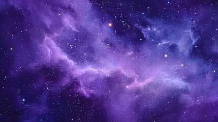 Deep space nebulae with vibrant colors