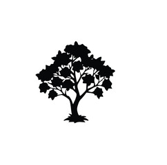 tree silhouette vector