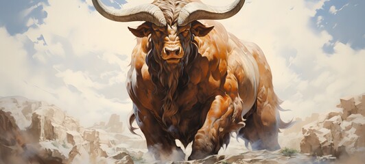 The Mighty Knight Minotaur Griffingenerative