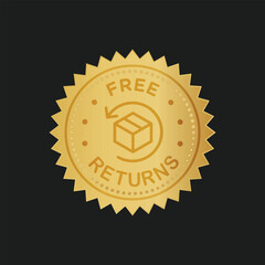 Best seller sticker label gold badge laurel