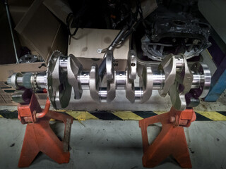 gasoline engine crankshaft assembly, internal combustion engine overhaul