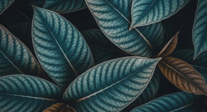 Of soft blue sheer fabric flowing in gentle waves, creating an elegant and ethereal abstract background