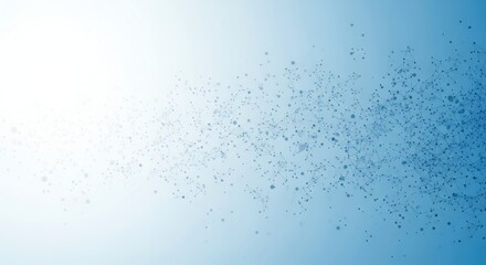 Abstract Blue Network Connection Background