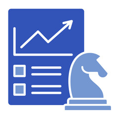 Strategic Resource Plan  Icon Element For Design