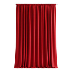 red velvet curtain Cut out the background