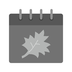 Autumn Calendar Icon