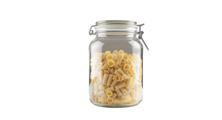 Airtight Glass Pasta Jar - Store Dry Goods Fresh Stylish