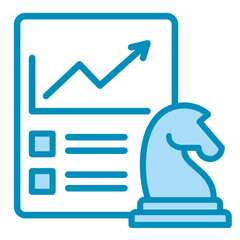 Strategic Resource Plan  Icon Element For Design