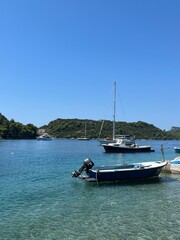 boats on the beach