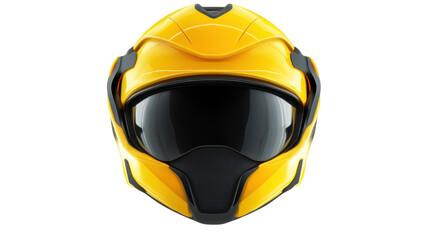 modular or flip-up motorcycle helmet on white background 