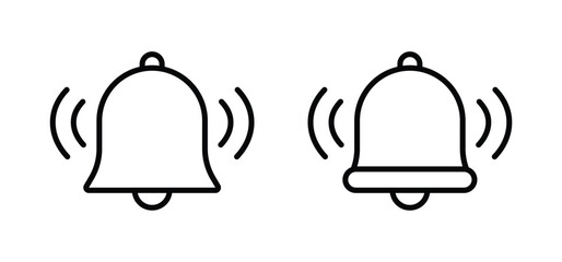 bell notification icon vector