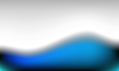 Modern blue gradient wave design ideal for technology or business presentation slides