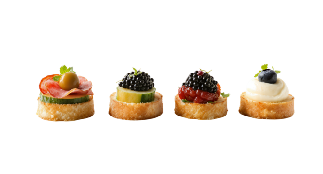Gourmet Canape Platter Elegant Appetizers for Special Events