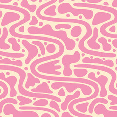 abstract seamless pink pattern