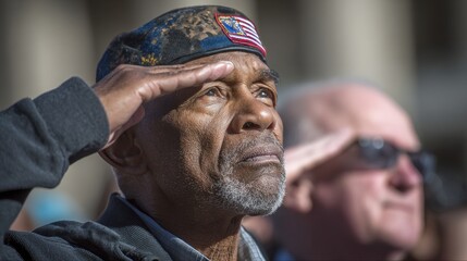 Veteran Saluting: A Tribute to Service